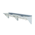 Sapphire SMWP-1560 Overshelf, Wall-Mounted with Pot Rack