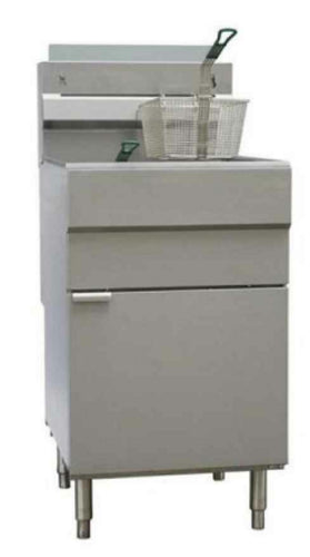 Sapphire SE-FR40 NG/LP Fryer, Gas, Floor Model, Full Pot