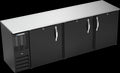 Beverage Air BBN94HC-B Back Bar Cabinet, Refrigerated