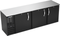 Beverage Air BBN94HC-B Back Bar Cabinet, Refrigerated