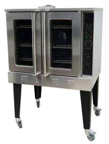 Sapphire SE-CO1D NG/LP Convection Oven, Gas