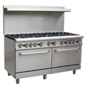 Sapphire SE-RA60 NG/LP Range, 60" Restaurant, Gas