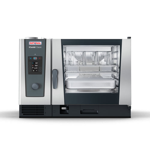 RATIONAL ICC 6-FULL LP 208/240V 1 PH (LM200CG) Combi Oven, Gas