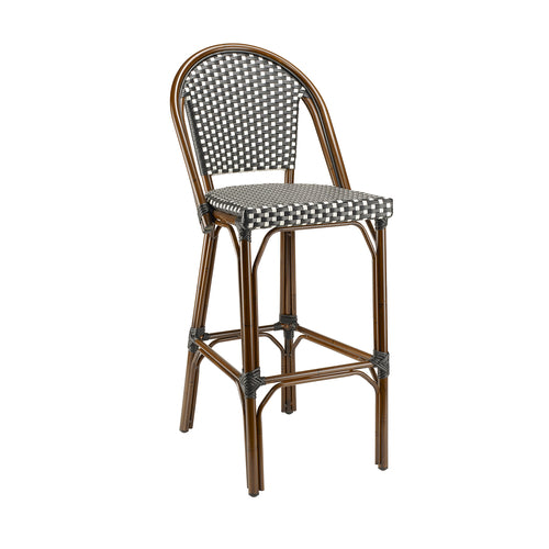 G & A Commercial Seating 909 Bar Stool, Stacking, Outdoor