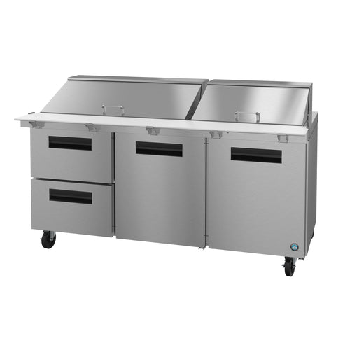 Hoshizaki SR72B-30MD2 Refrigerated Counter, Mega Top Sandwich / Salad Unit