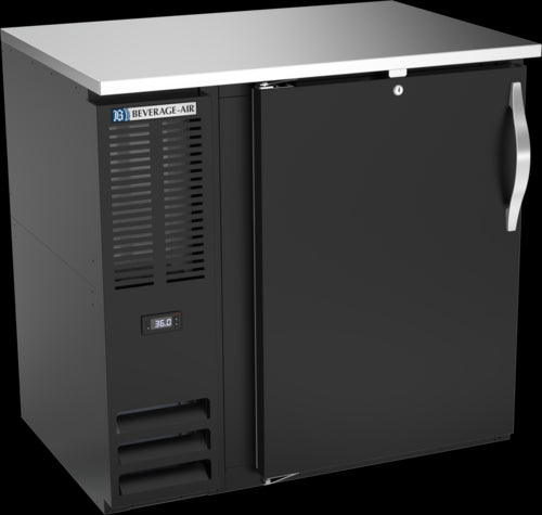 Beverage Air BBN36HC-F-B Back Bar Cabinet, Refrigerated