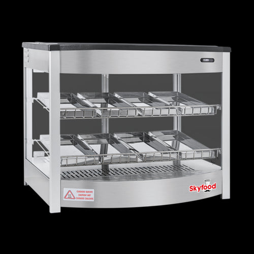 Skyfood FWD2S8P Display Case, Heated Deli, Countertop