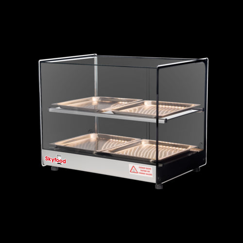 Skyfood FWDS2-22-4P Display Case, Heated Deli, Countertop