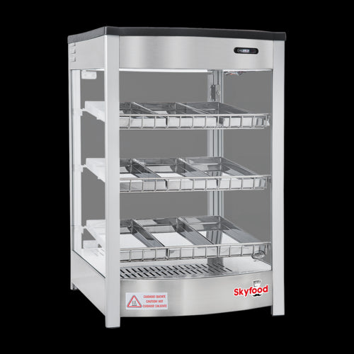 Skyfood FWD3S9P Display Case, Heated Deli, Countertop