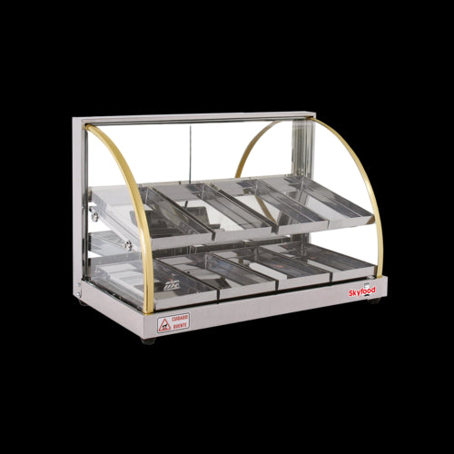 Skyfood FWDE2-25 Display Case, Heated Deli, Countertop