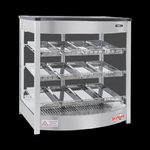 Skyfood FWD3S12P Display Case, Heated Deli, Countertop