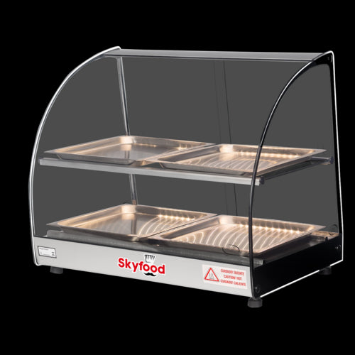 Skyfood FWD2-22-4P Display Case, Heated Deli, Countertop