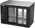 Beverage Air BB48HC-F-GS-PT-B Back Bar Cabinet, Refrigerated, Pass-Thru
