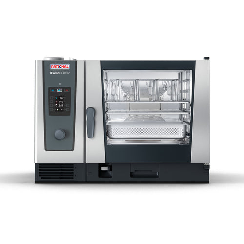 RATIONAL ICC 6-FULL E 208/240V 3 PH (LM200CE)-QS Combi Oven, Electric