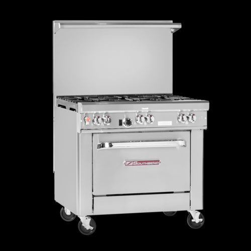 Southbend H4367D Range, 36" Restaurant, Gas/Electric
