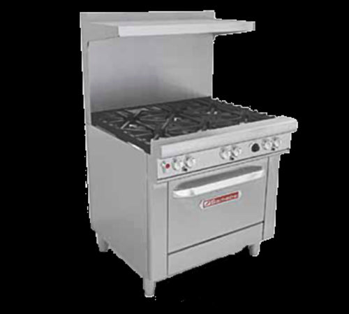 Southbend H4361A Range, 36" Restaurant, Gas/Electric