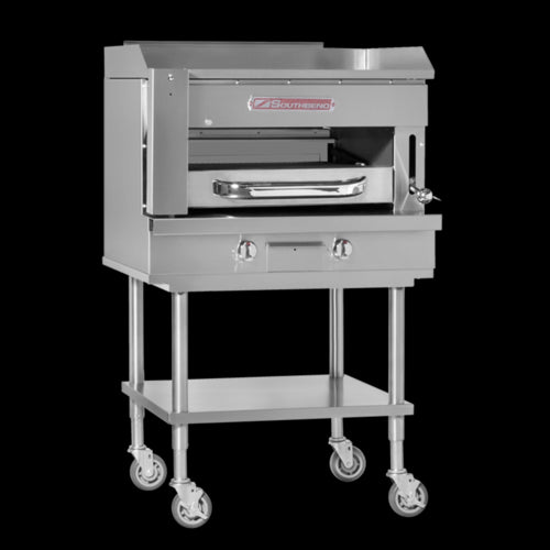 Southbend SSB-36 Griddle on Overfire Broiler, Gas, Countertop