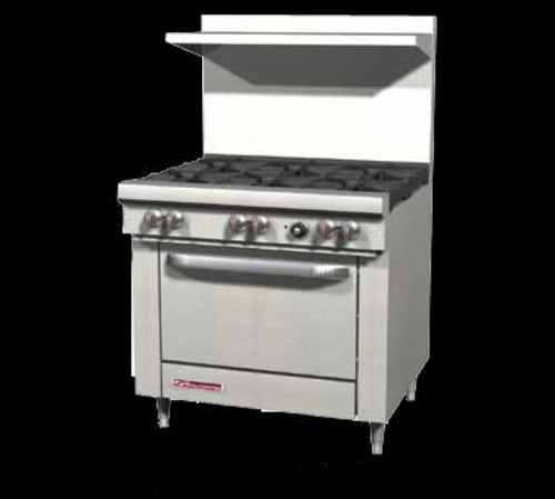 Southbend S36A Range, 36" Restaurant, Gas