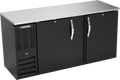 Beverage Air BBN68HC-B Back Bar Cabinet, Refrigerated