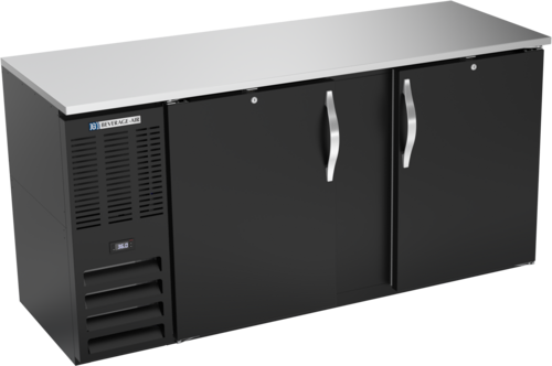 Beverage Air BBN68HC-B Back Bar Cabinet, Refrigerated
