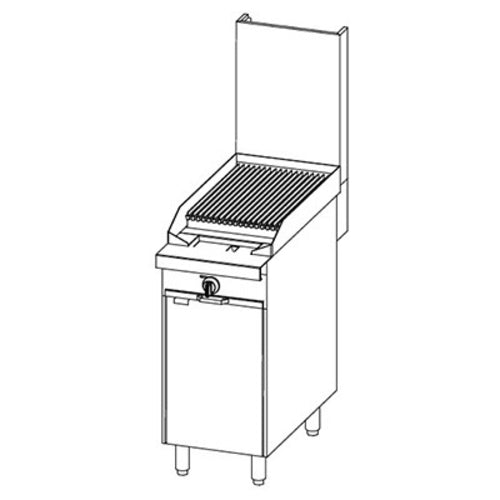 Southbend P16C-C Range, 16"-17" Heavy Duty, Gas