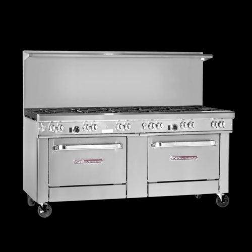 Southbend 4721DD-3TR Range, 72" Restaurant, Gas