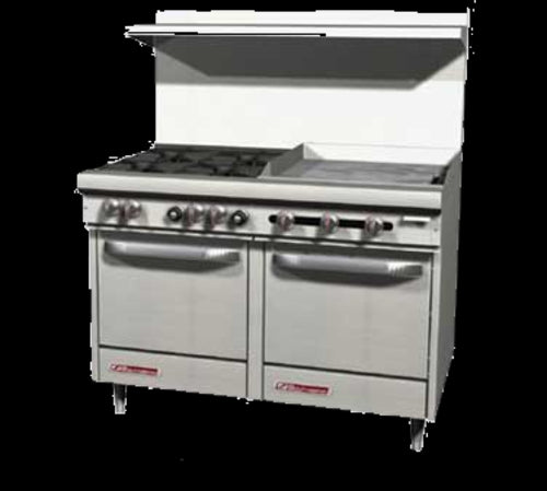 Southbend S48EE-3GR Range, 48" Restaurant, Gas
