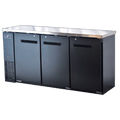 Spartan SBBB-72 Back Bar Cabinet, Refrigerated