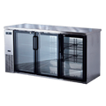 Spartan SSGBB-72 Back Bar Cabinet, Refrigerated