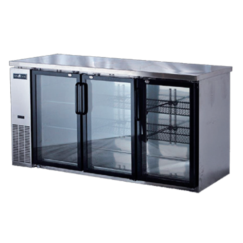 Spartan SSGBB-72 Back Bar Cabinet, Refrigerated