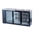 Spartan SGBBB-72 Back Bar Cabinet, Refrigerated
