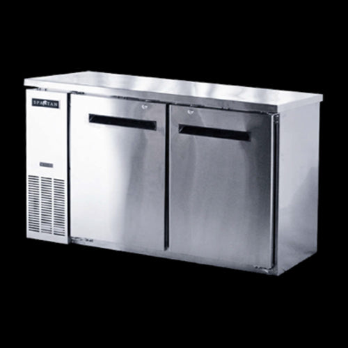 Spartan SSBB-48 Back Bar Cabinet, Refrigerated