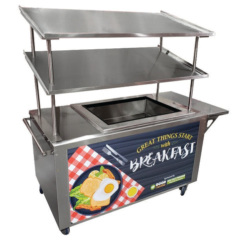 Advance Tabco CPU-MC-52 Serving Counter, Cold Food