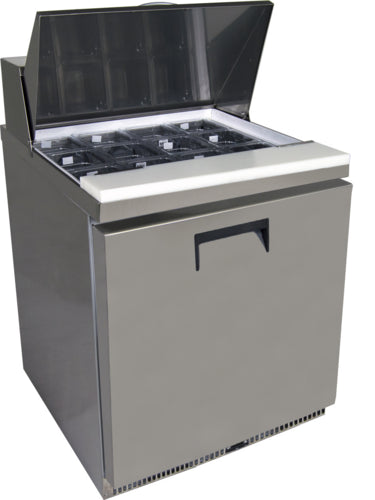 U-Line UCMT127-SS11A Refrigerated Counter, Mega Top Sandwich / Salad Unit