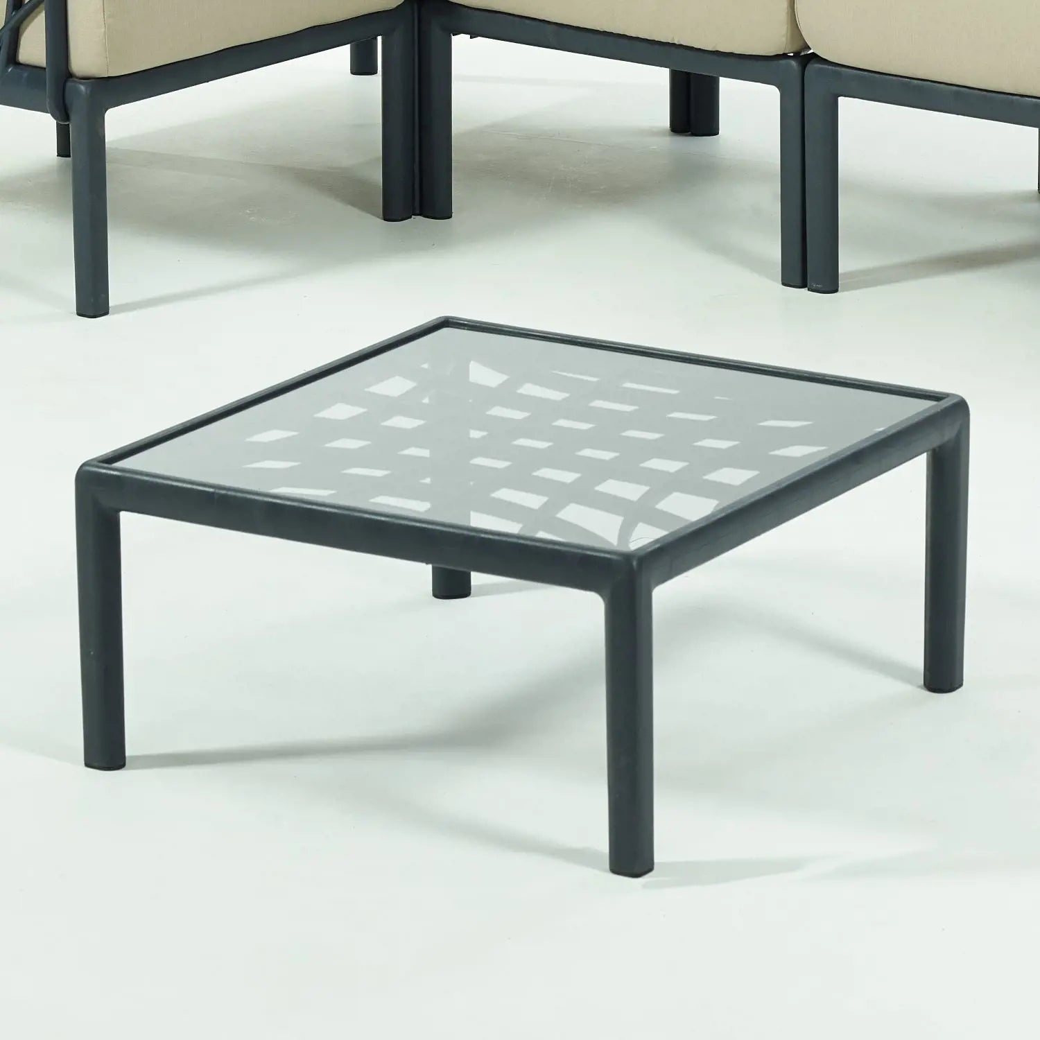 G & A Commercial Seating 8604 Sofa Seating Low Table, Outdoor