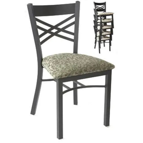 G & A Commercial Seating 599ST-B PS Chair, Side, Stacking, Indoor