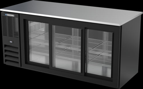 Beverage Air BB72HC-F-GS-PT-B Back Bar Cabinet, Refrigerated, Pass-Thru
