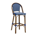 G & A Commercial Seating 909-BLUE Bar Stool, Stacking, Outdoor