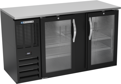Beverage Air BBN58HC-G-B Back Bar Cabinet, Refrigerated