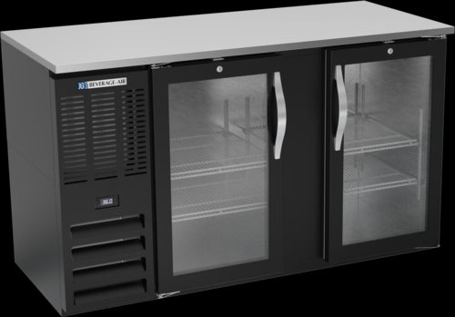 Beverage Air BBN58HC-G-B Back Bar Cabinet, Refrigerated