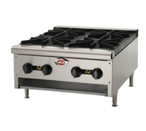 Wells HDHP-3630G Hotplate, Countertop, Gas