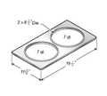Wells 20176 Adapter Plate