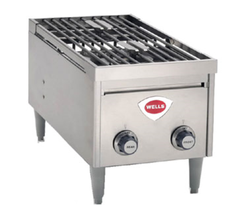 Wells H-2412G Hotplate, Countertop, Gas