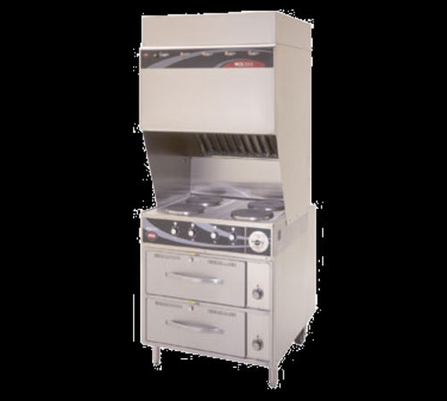 Wells WV-4HFRW Range, Ventless, Electric