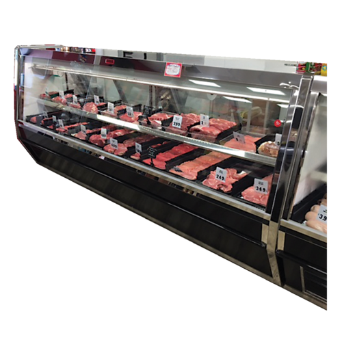Howard-McCray SC-CMS40E-6-BE-LED Display Case, Red Meat Deli