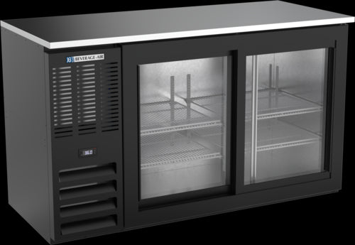 Beverage Air BBN58HC-GS-B Back Bar Cabinet, Refrigerated