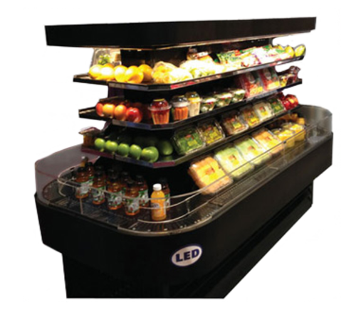 Howard-McCray R-OD42I-7-B-LED Merchandiser, Open Refrigerated Display