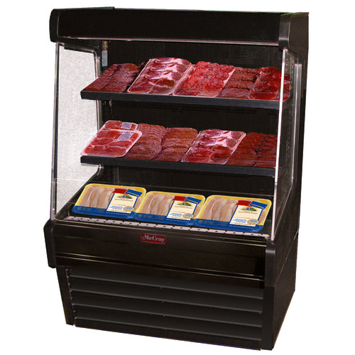 Howard-McCray R-OM30E-3L-B-LED Merchandiser, Open Refrigerated Display