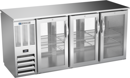 Beverage Air BBN72HC-G-PT-S Back Bar Cabinet, Refrigerated, Pass-Thru