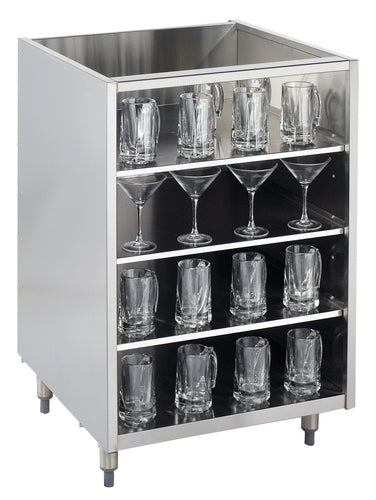 Krowne KR-G24 Underbar Glass Rack Storage Unit